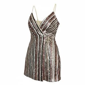 BCBGMAXAZRIA sequined dress. Size 8
